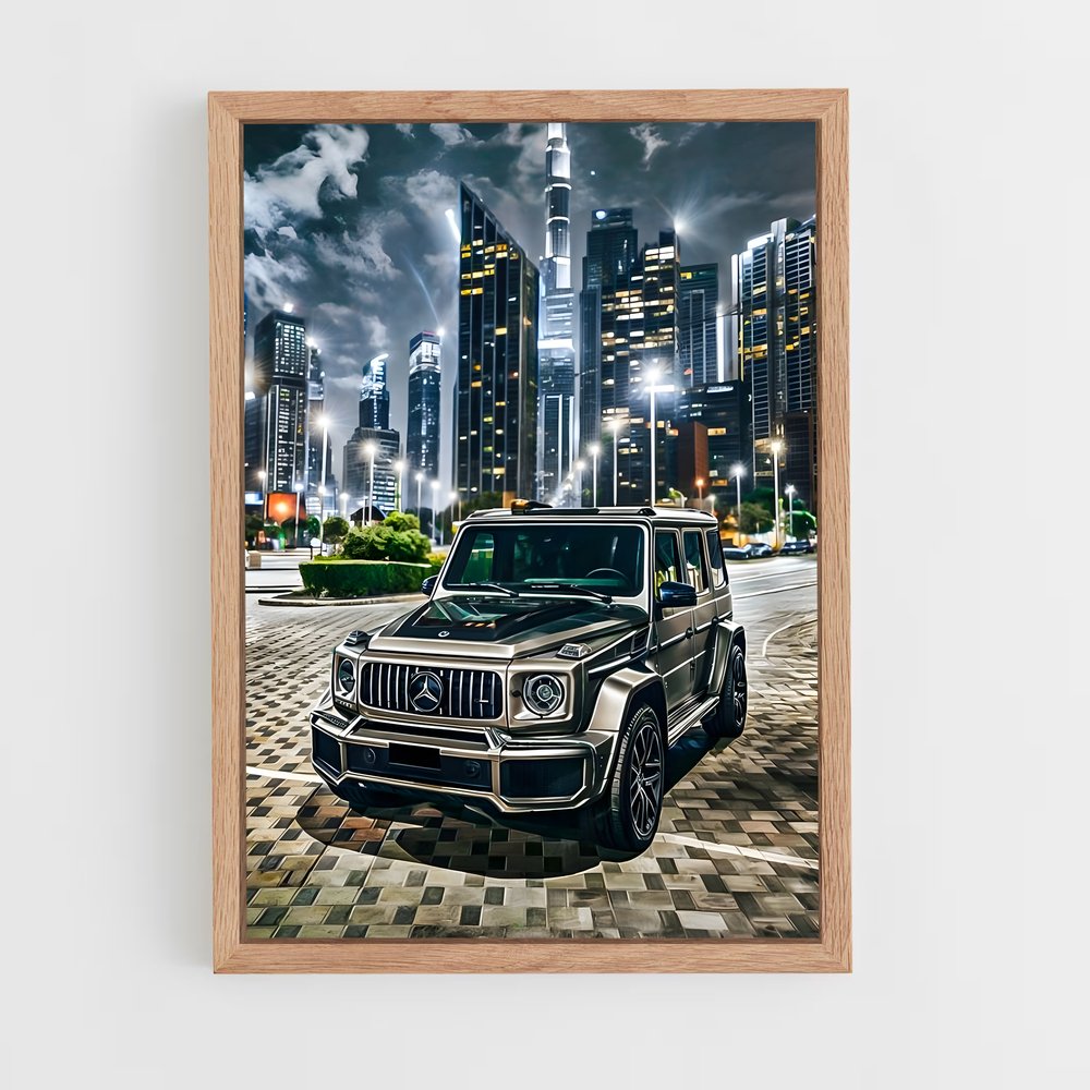 Poster Urban G-Wagon – affiche Mercedes (vue 4)